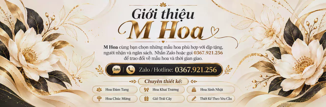Ảnh bìa Shop hoa tươi Phường Việt Hoà Hải Phòng - Chọn hoa vừa ý, gửi trao tận tâm